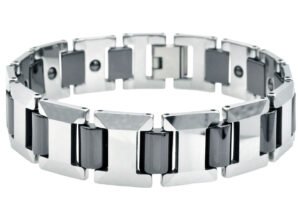 Mens I-Link Tungsten Bracelet
